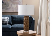 cres brown table lamp   