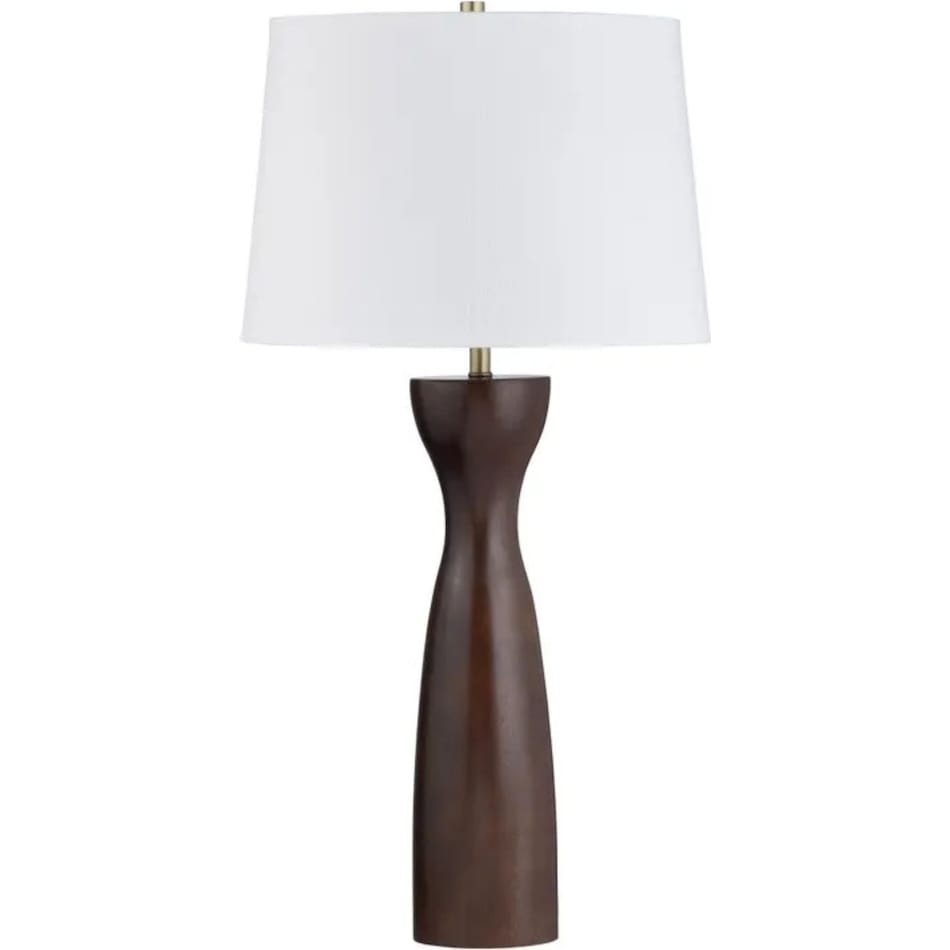 cres brown table lamp   