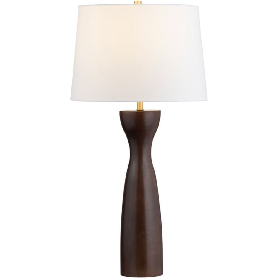 cres brown table lamp   