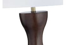 cres brown table lamp   
