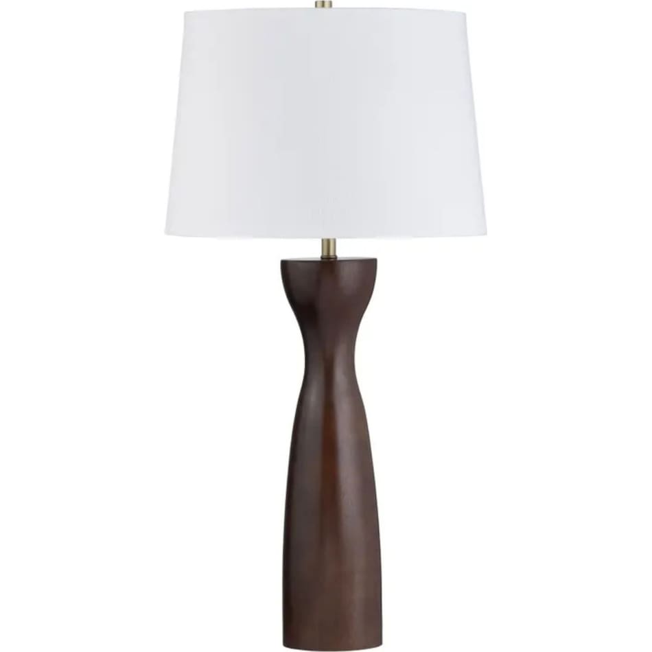 cres brown table lamp   