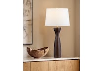 cres brown table lamp   