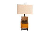 cres brown table lamp   