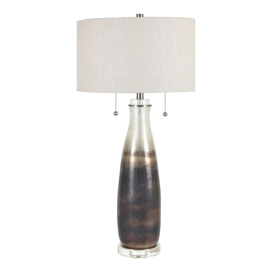 cres brown table lamp   