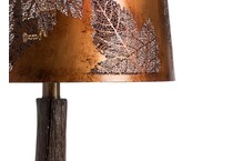 cres brown table lamp   