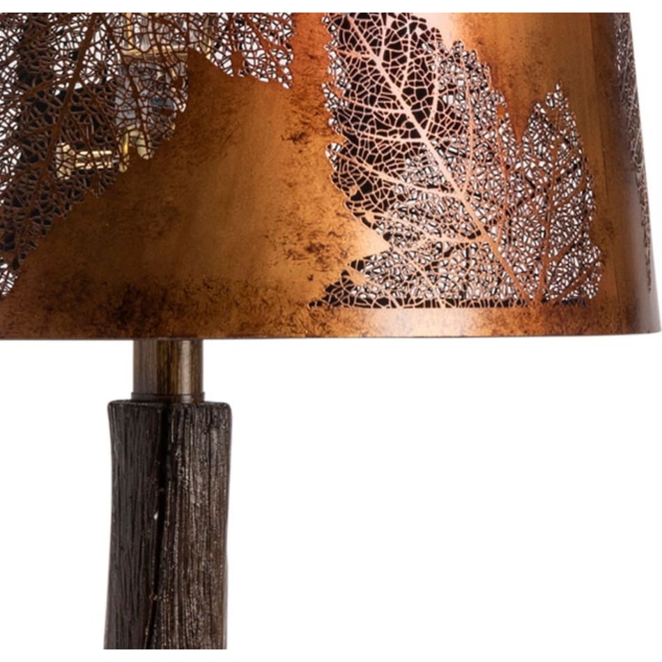 cres brown table lamp   
