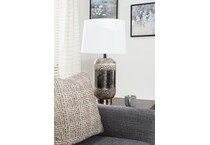 cres brown table lamp lifestyle image   