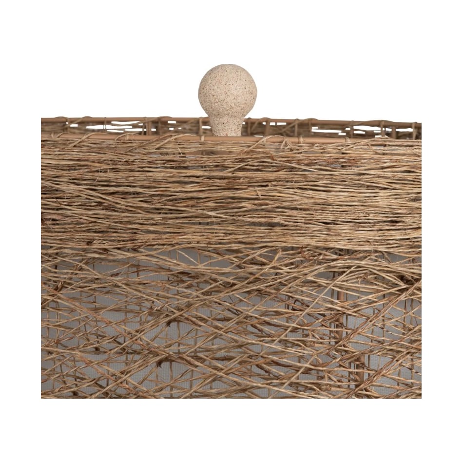 cres cream table lamp   