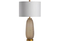 cres gold table lamp   