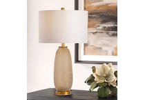 cres gold table lamp   