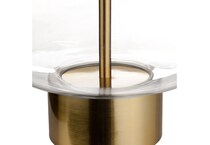 cres gold table lamp   