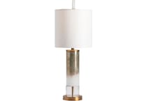 cres gold table lamp   
