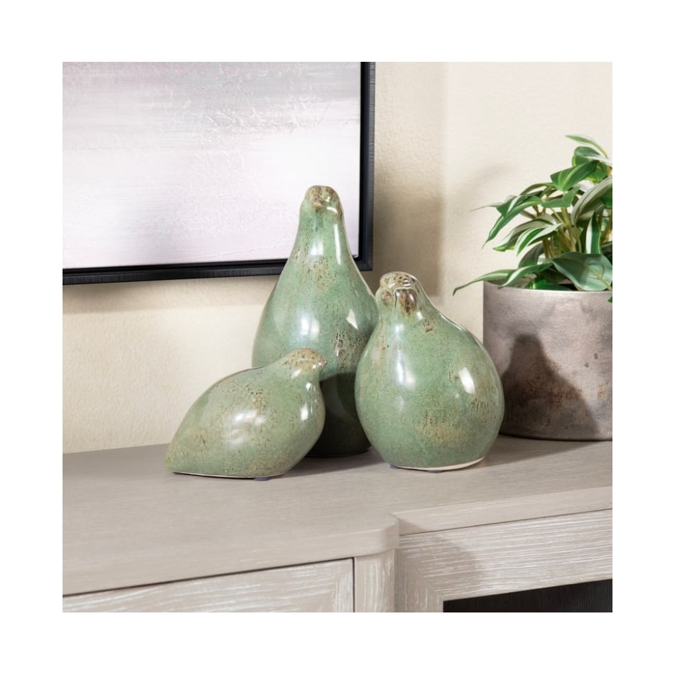 cres green figurines set  