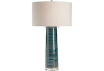 cres green table lamp   