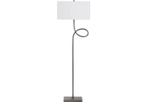 cres grey floor lamp   