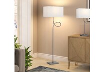 cres grey floor lamp   