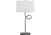 cres grey table lamp   