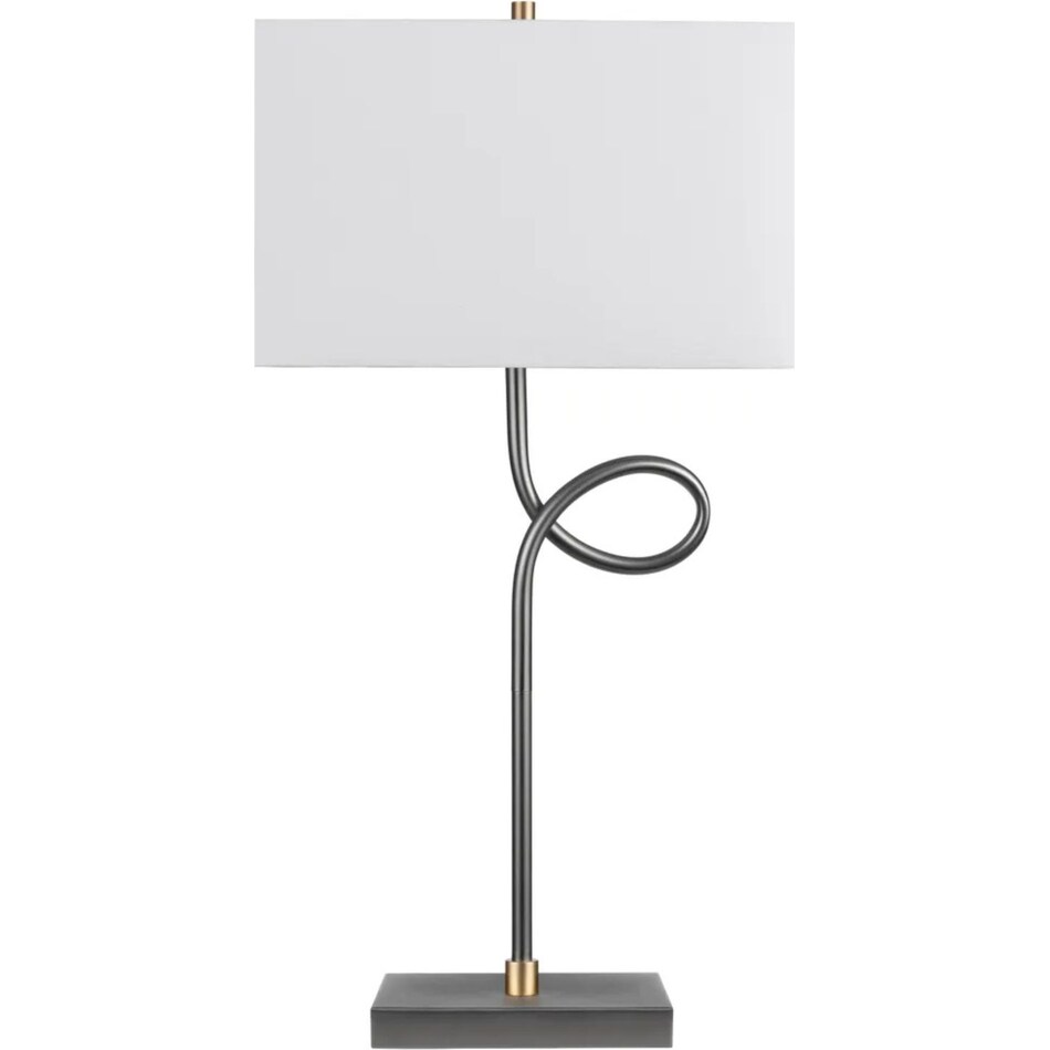 cres grey table lamp   