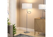 cres grey table lamp   