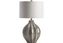 cres grey table lamp   