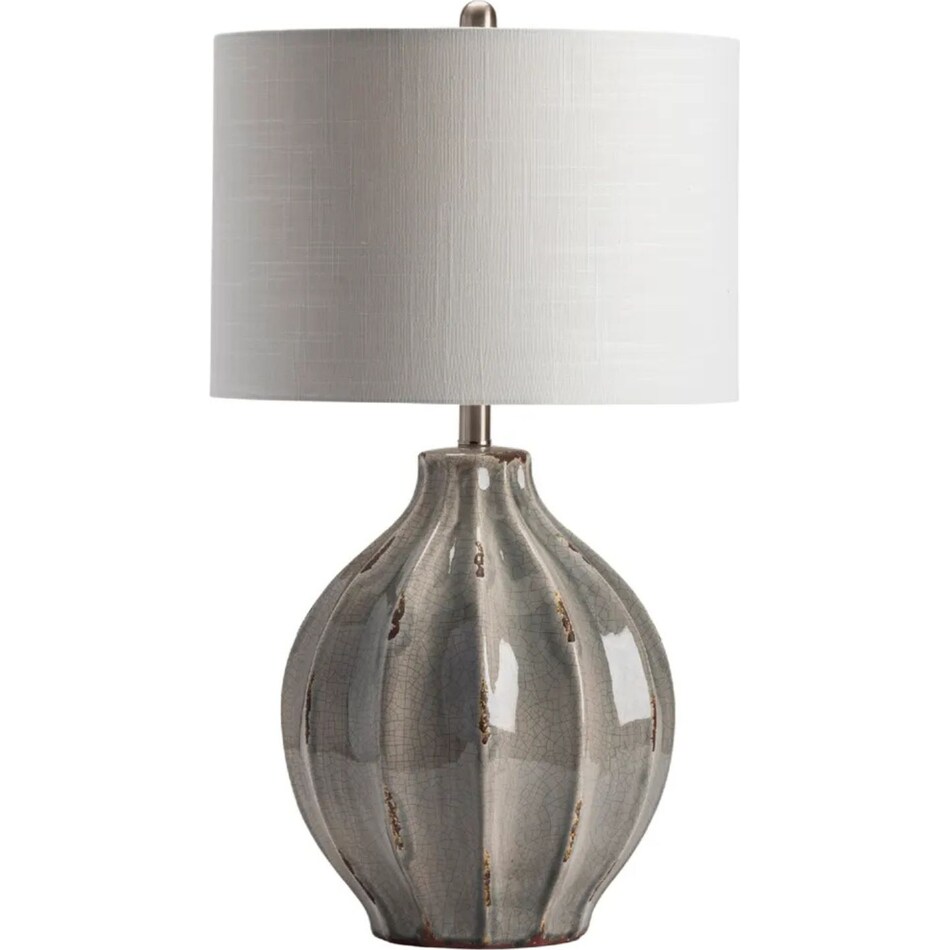 cres grey table lamp   