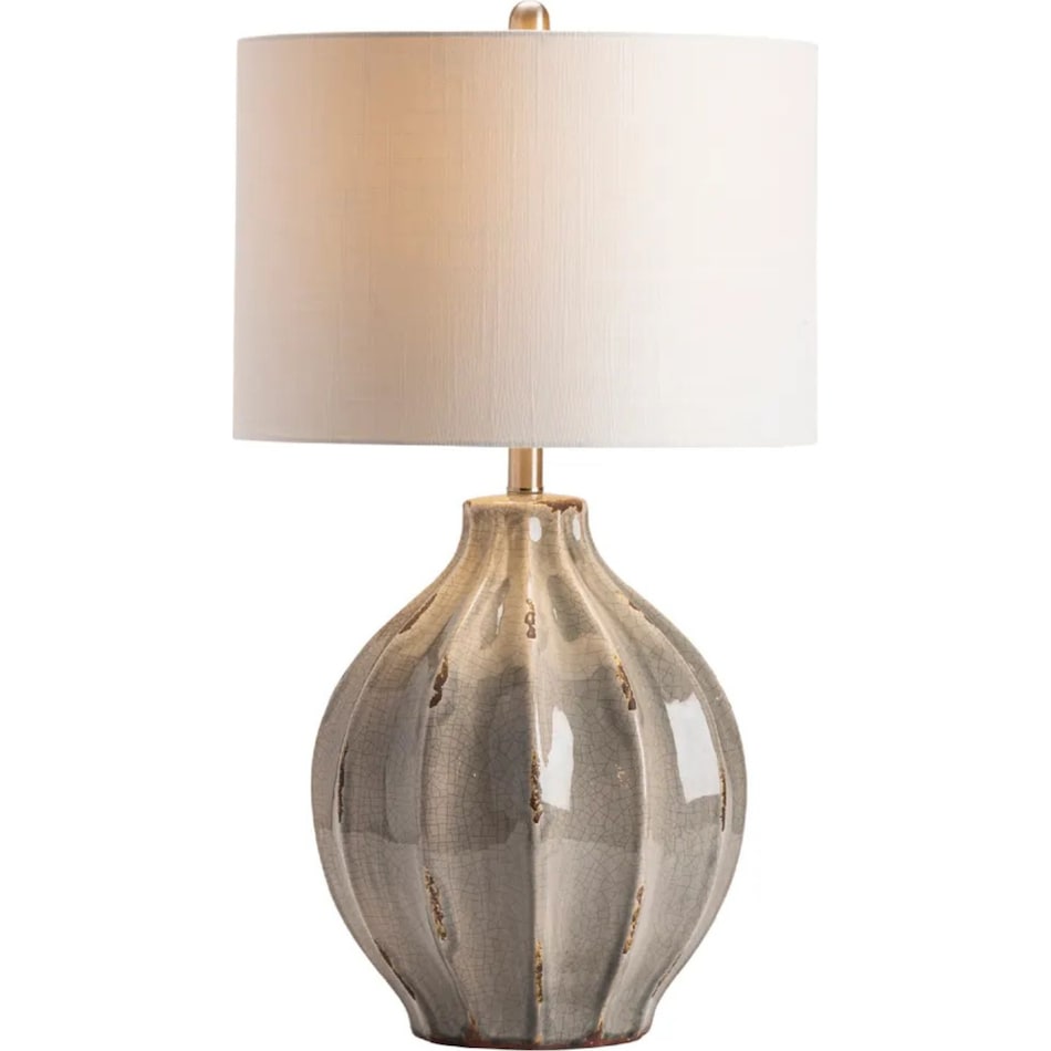 cres grey table lamp   