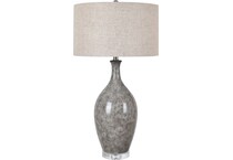 cres grey table lamp   
