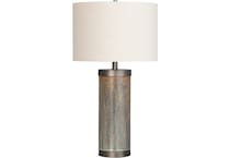 cres grey table lamp   