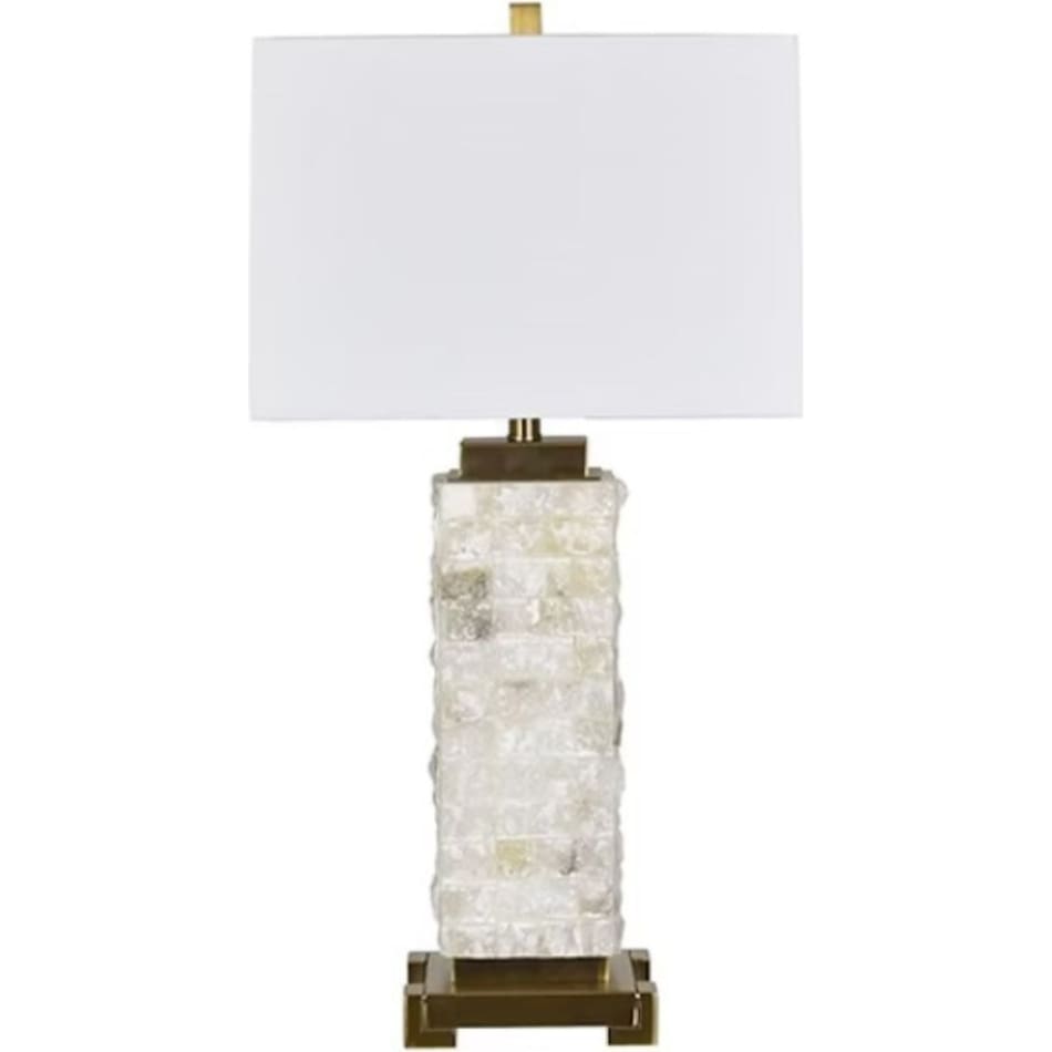 cres grey table lamp   