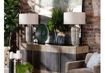 cres grey table lamp   