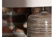 cres grey table lamp   