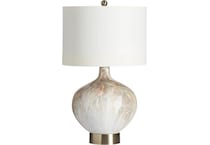 cres grey table lamp   