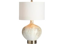 cres grey table lamp   