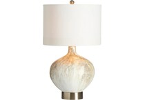 cres grey table lamp   