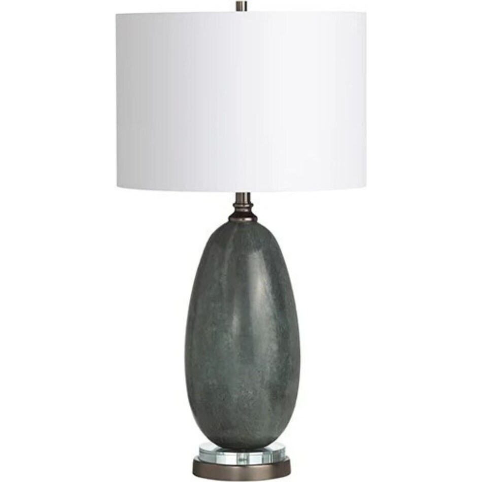 cres grey table lamp   