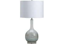 cres grey table lamp   