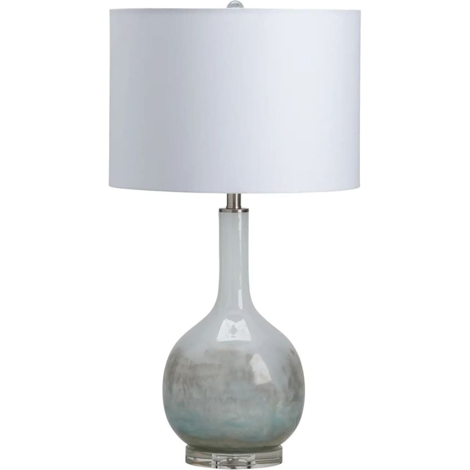cres grey table lamp   