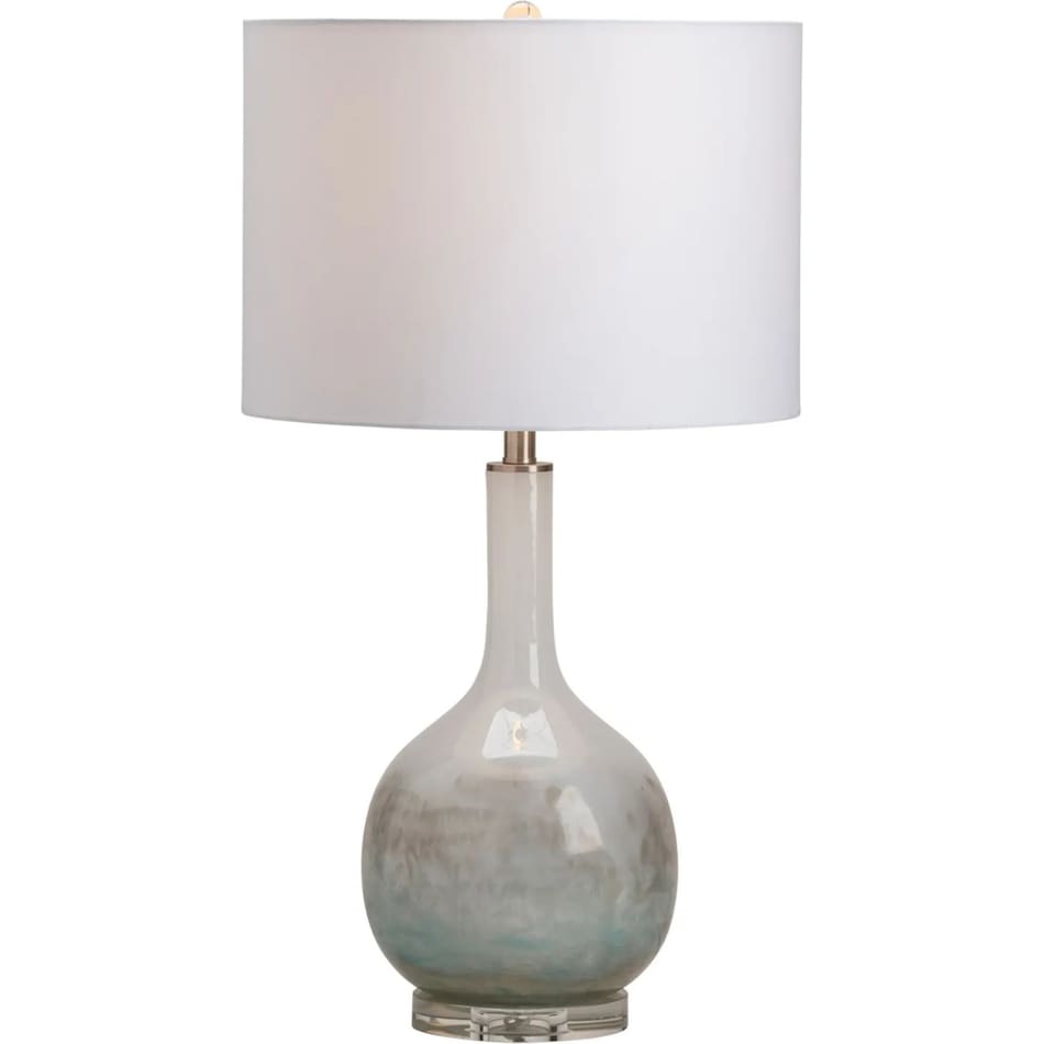 cres grey table lamp   
