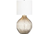 cres grey table lamp   