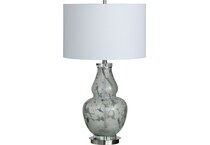 cres grey table lamp   