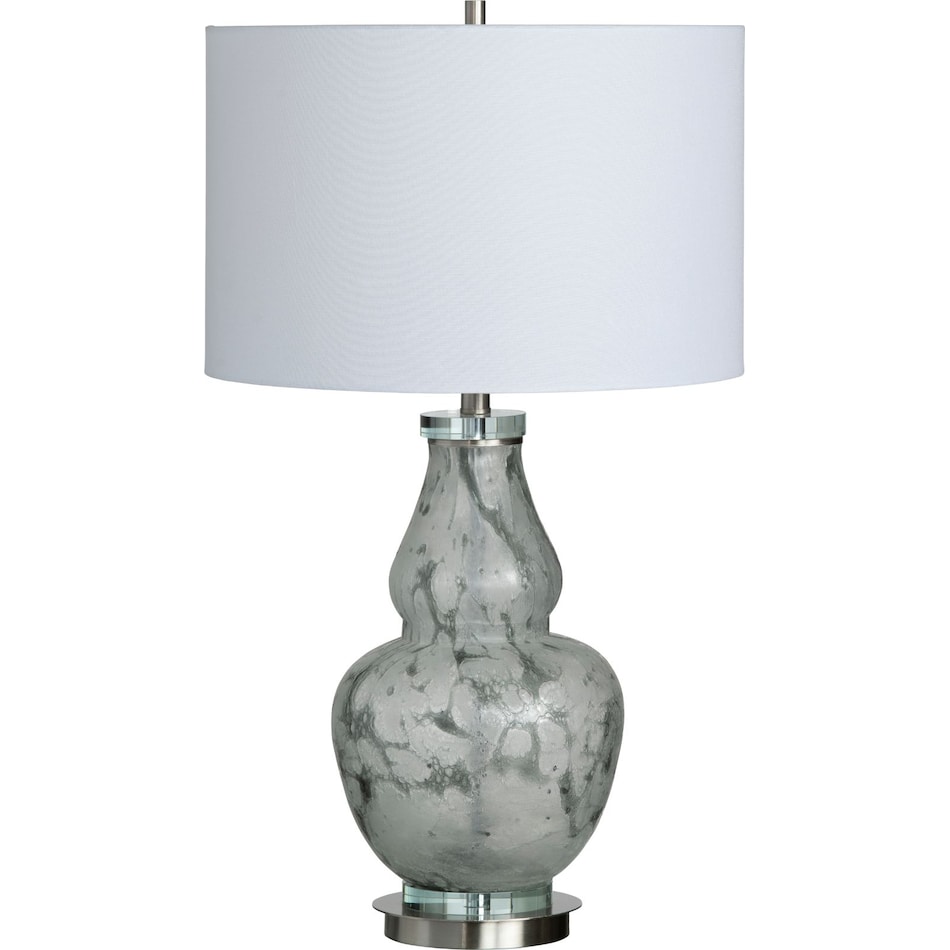 cres grey table lamp   