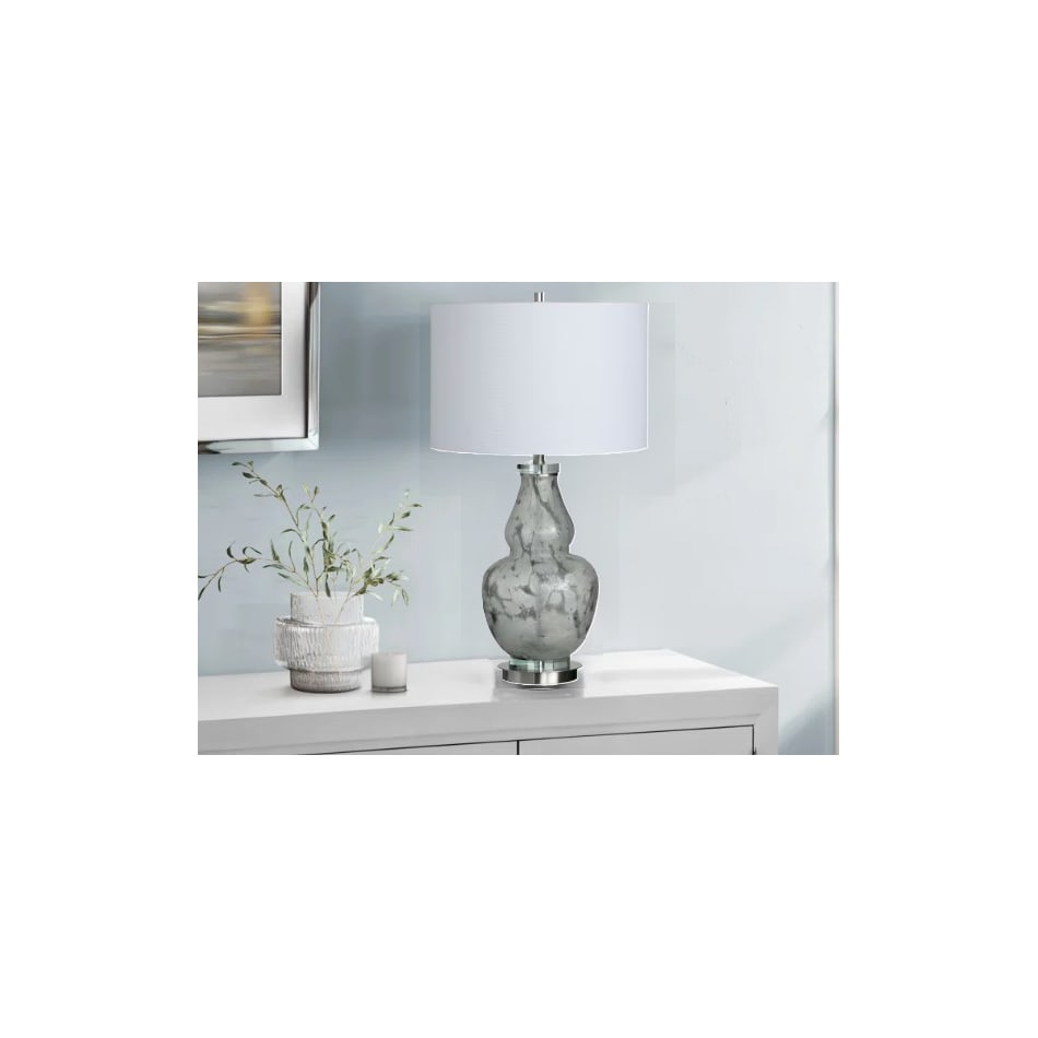 cres grey table lamp   