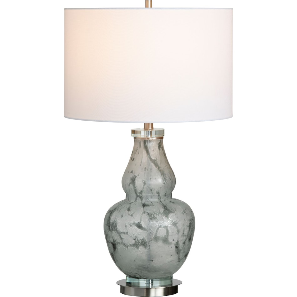 cres grey table lamp   