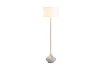 cres silver floor lamp   