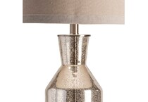 cres silver table lamp   