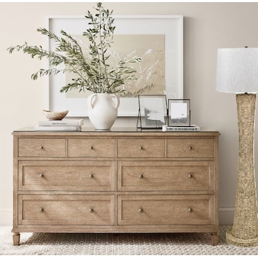 Rattan Floor Lamp 66"H