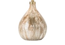 cres tan table lamp   