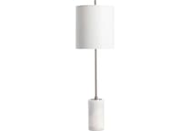 cres white table lamp   