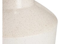 cres white table lamp   