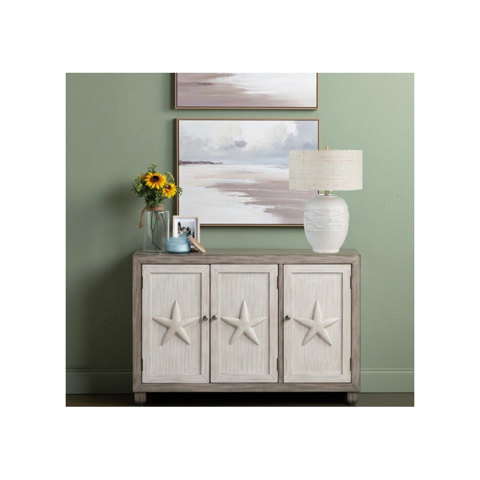 cres white table lamp   